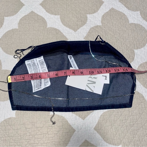 ZARA Rhinestone Top - Picture 6 of 11